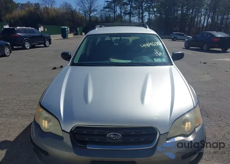 2007 Subaru Outback 2.5I из США, поврежденный, VIN 4S4BP61C477305644